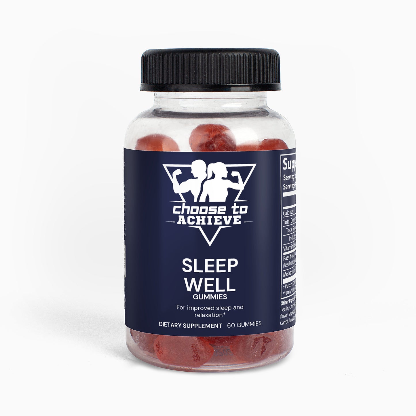 Sleep Well Gummies (Adult), 60 Gummies