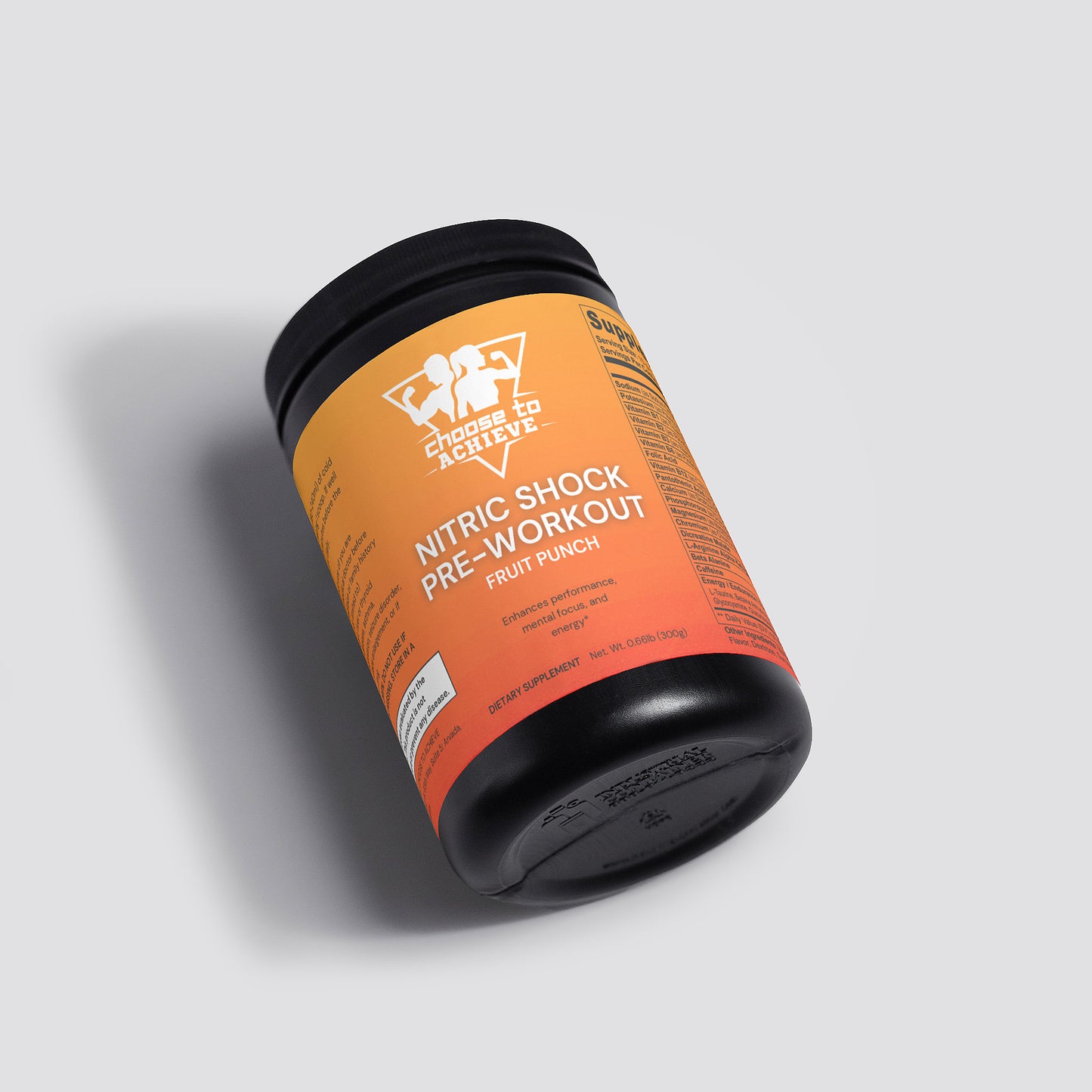 Nitric Shock Pre-Workout Powder (Fruit Punch)