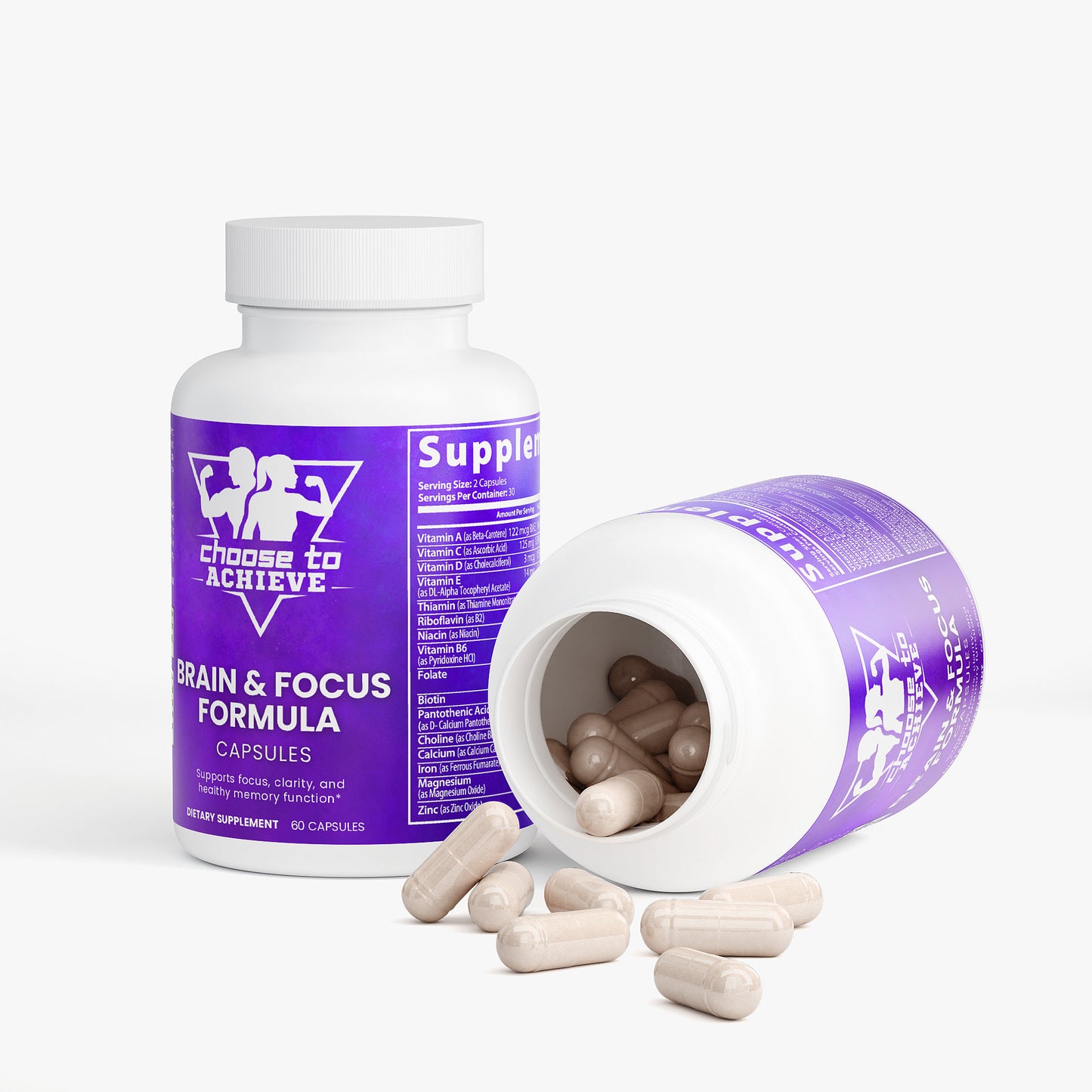 Brain & Focus Formula, 60 Capsules