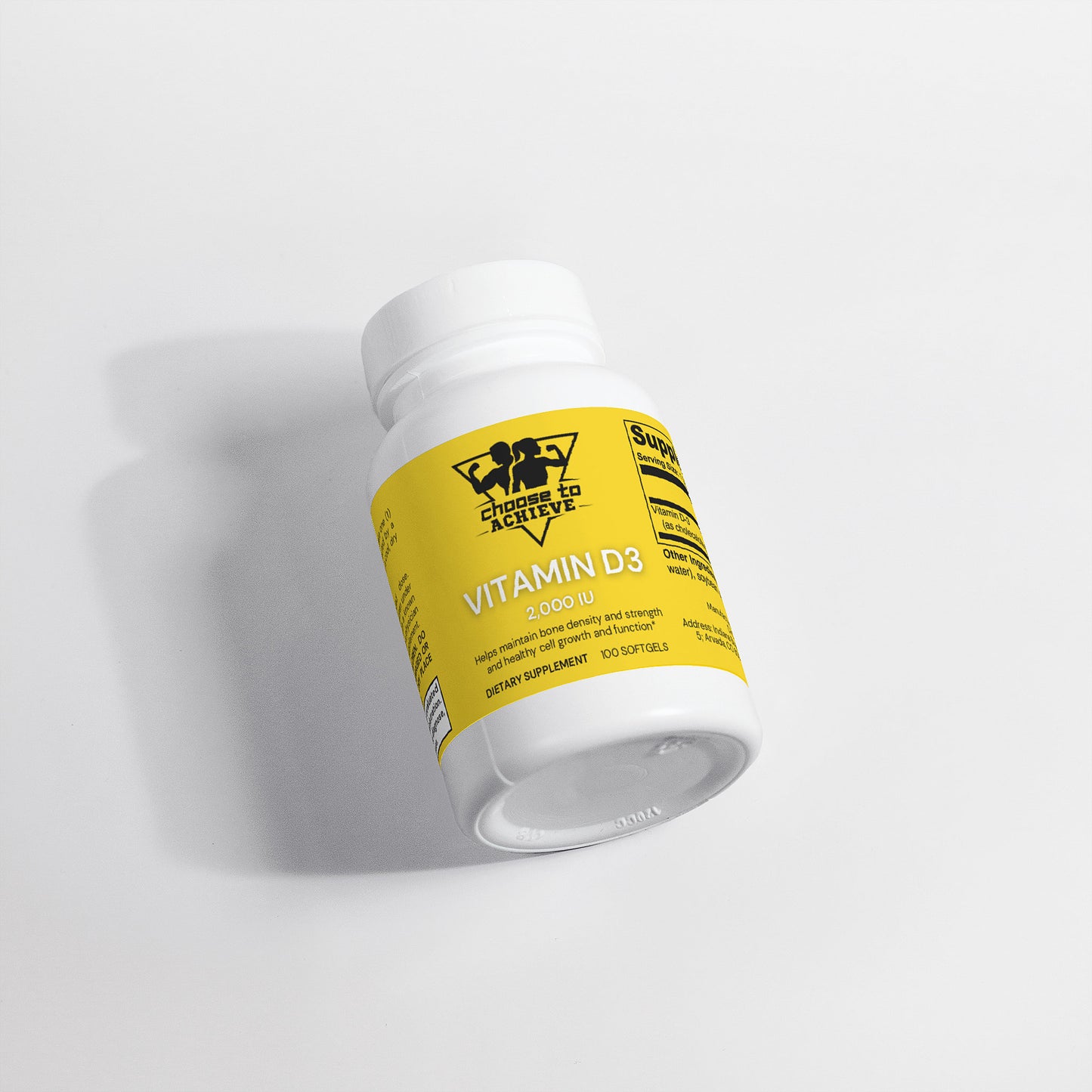 Vitamin D3, 100 softgels