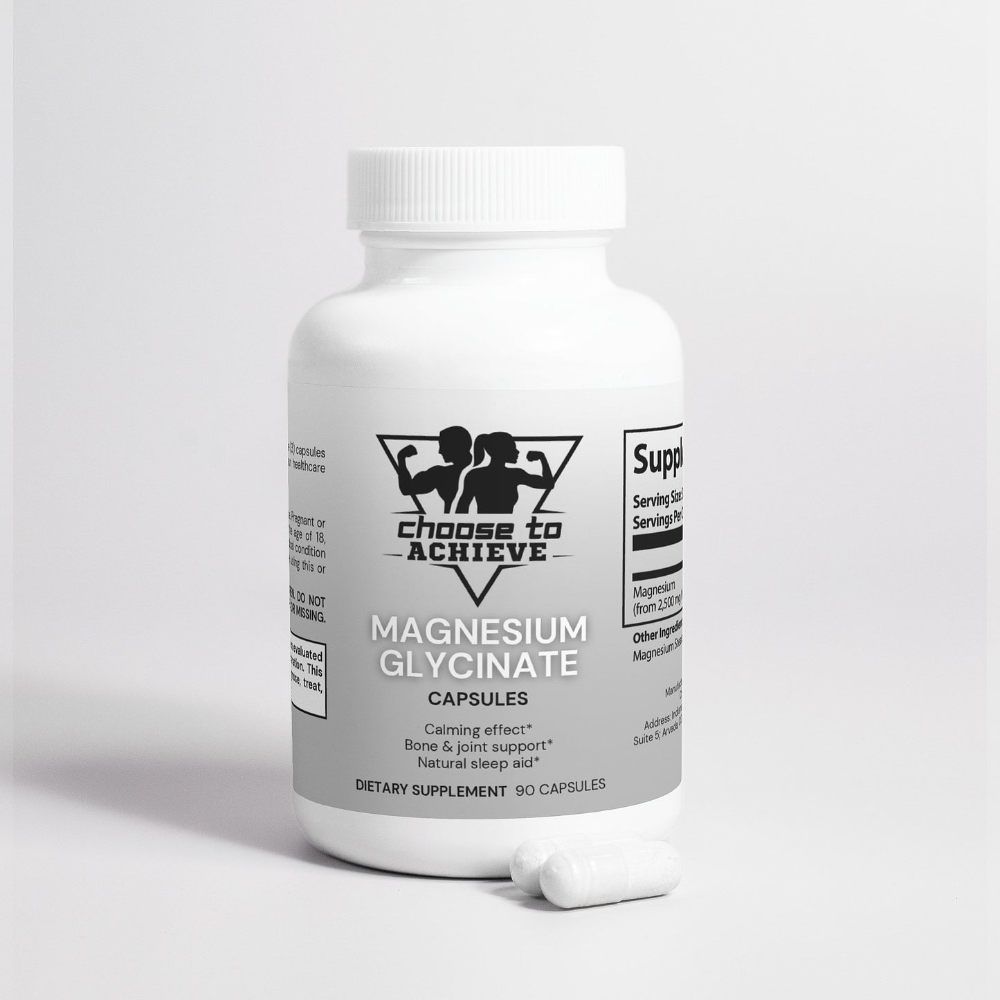 Magnesium Glycinate, 90 capsules