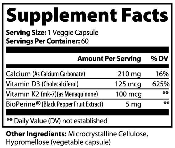 Bone & Heart Support, 60 capsules