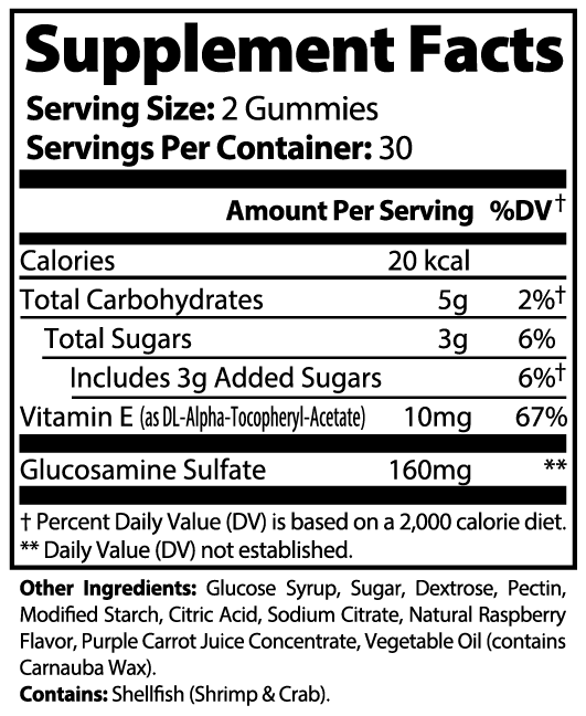 Joint Support Gummies (Adult), 60 Gummies