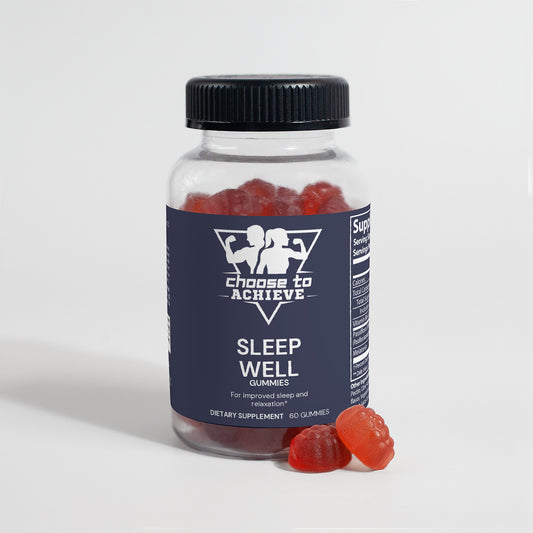 Sleep Well Gummies (Adult), 60 Gummies