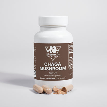 Chaga Mushroom, 60 Capsules (1000 mg)