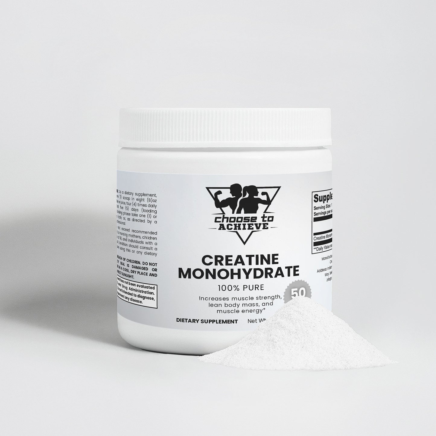 Creatine Monohydrate, 50 servings