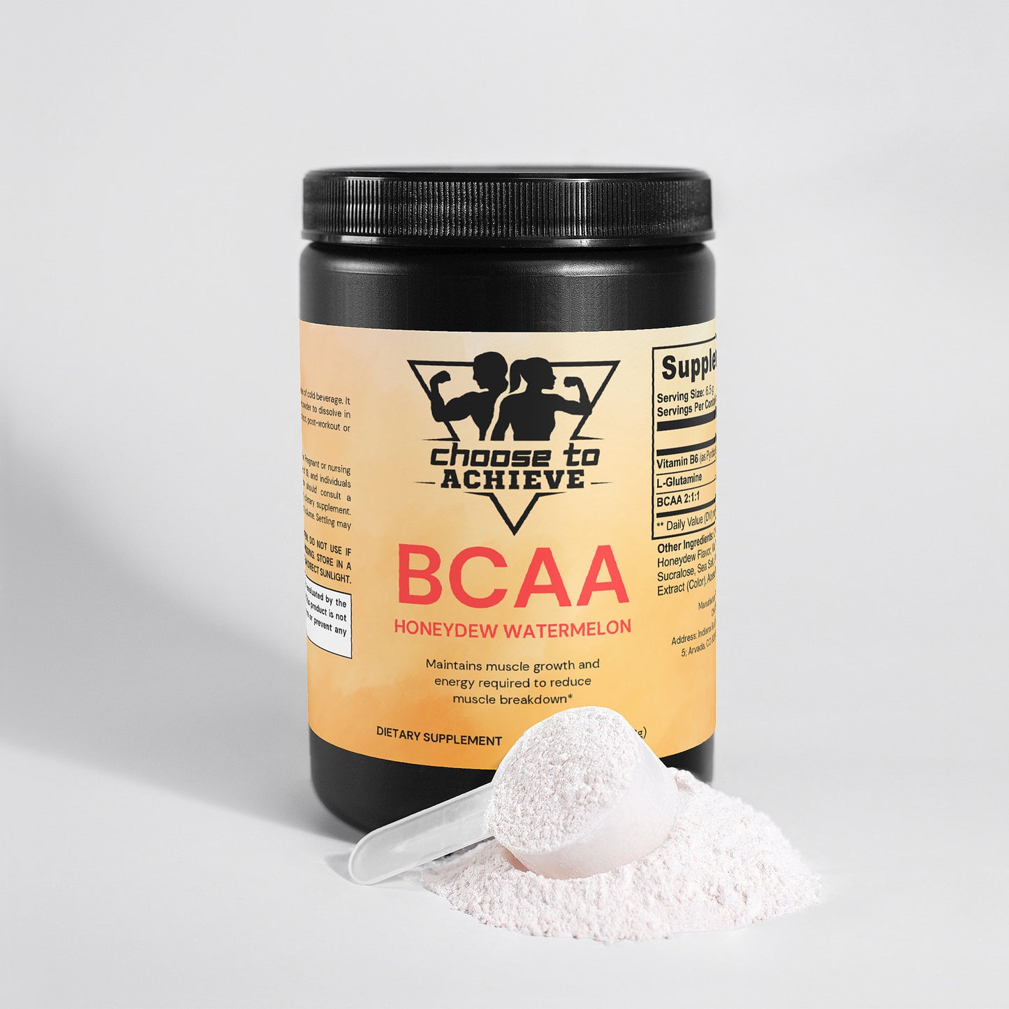 BCAA Post Workout Powder (Honeydew/Watermelon)