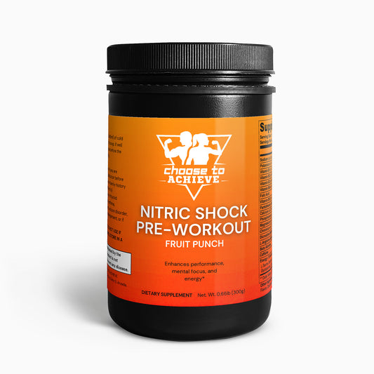 Nitric Shock Pre-Workout Powder (Fruit Punch)