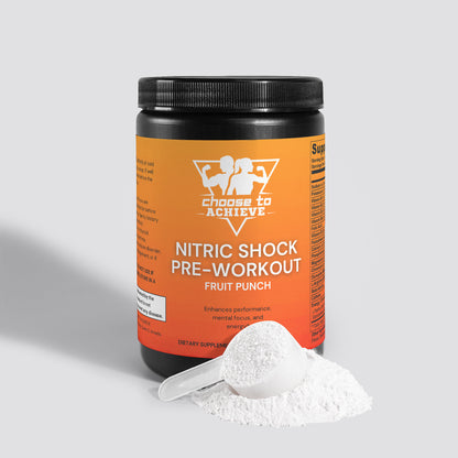 Nitric Shock Pre-Workout Powder (Fruit Punch)