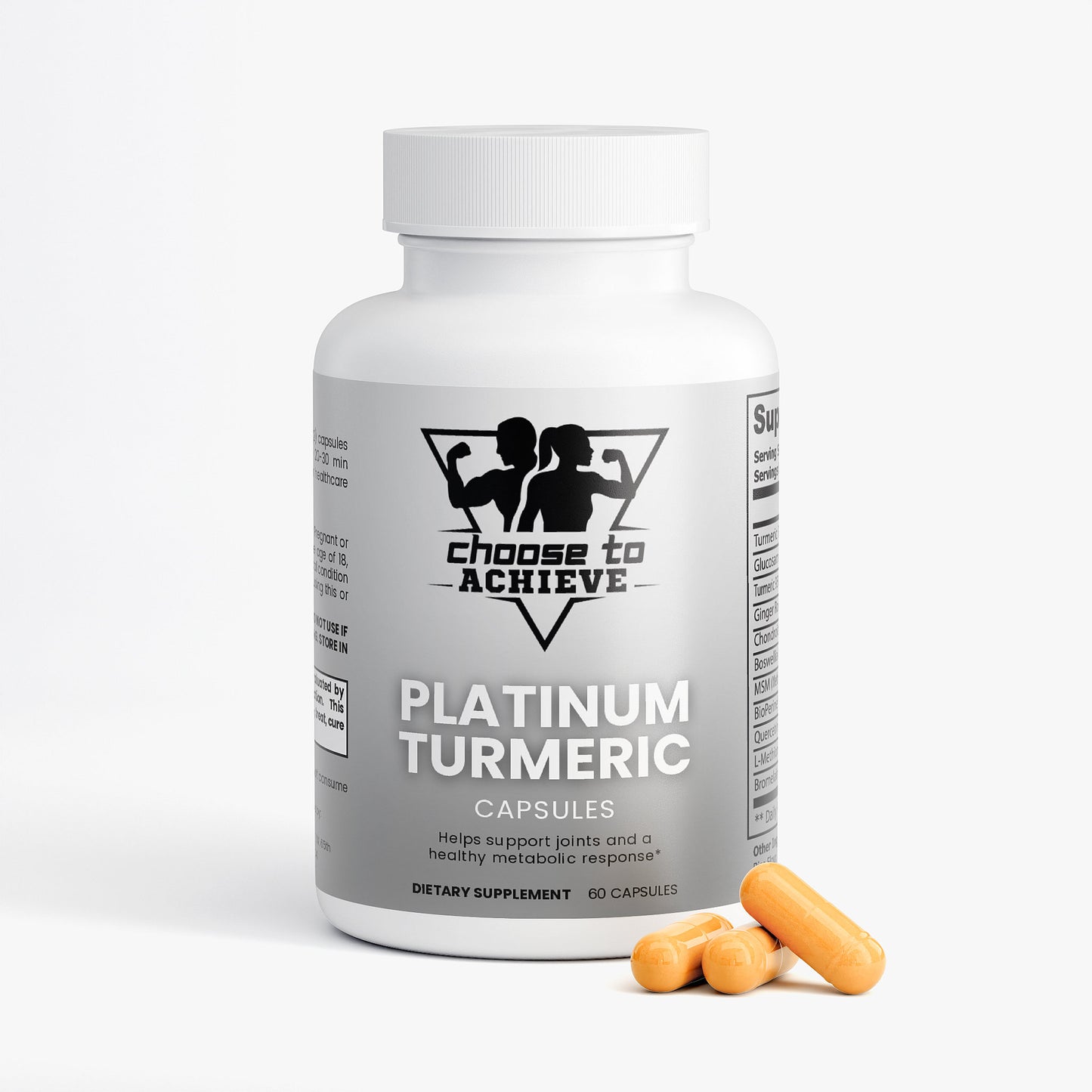 Platinum Turmeric, 60 Capsules