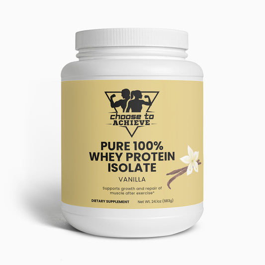 Pure 100% Whey Protein Isolate (Vanilla)