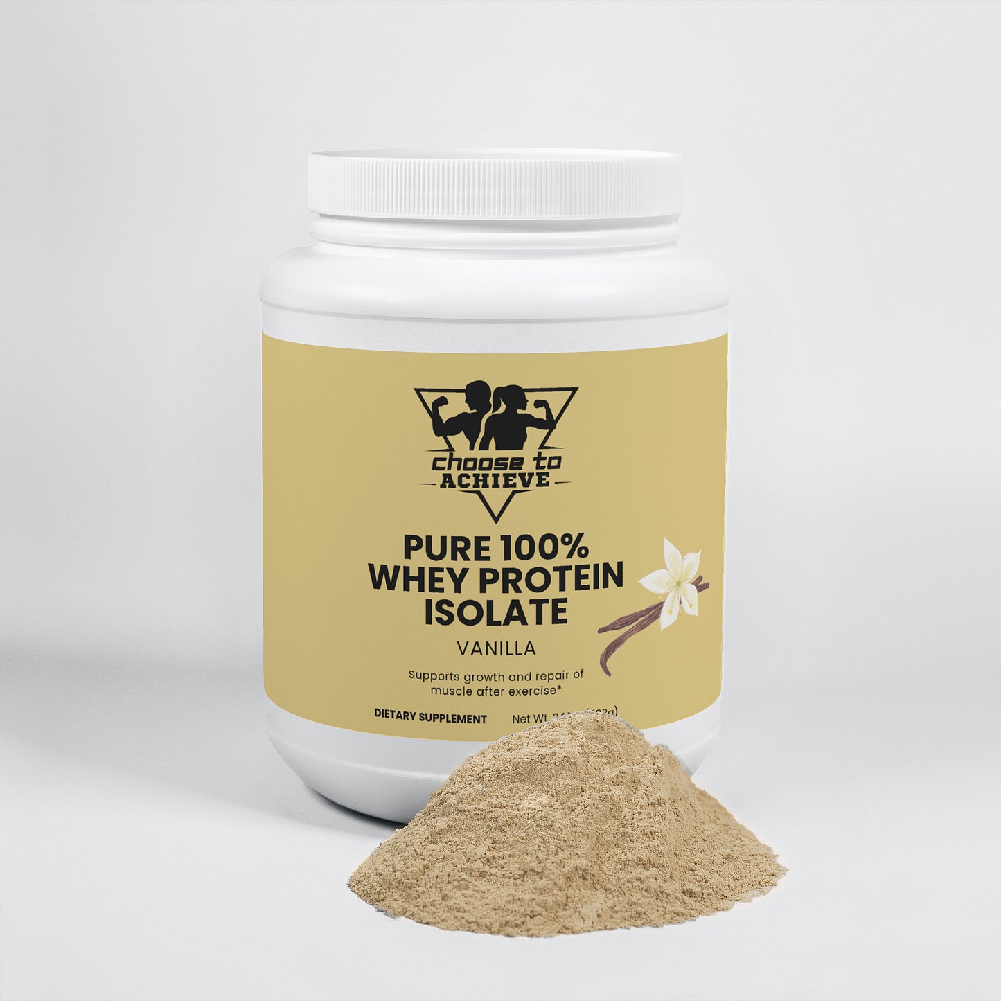 Pure 100% Whey Protein Isolate (Vanilla)