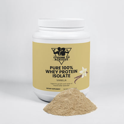 Pure 100% Whey Protein Isolate (Vanilla)