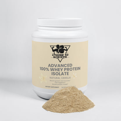 Advanced 100% Whey Protein Isolate (Vanilla)