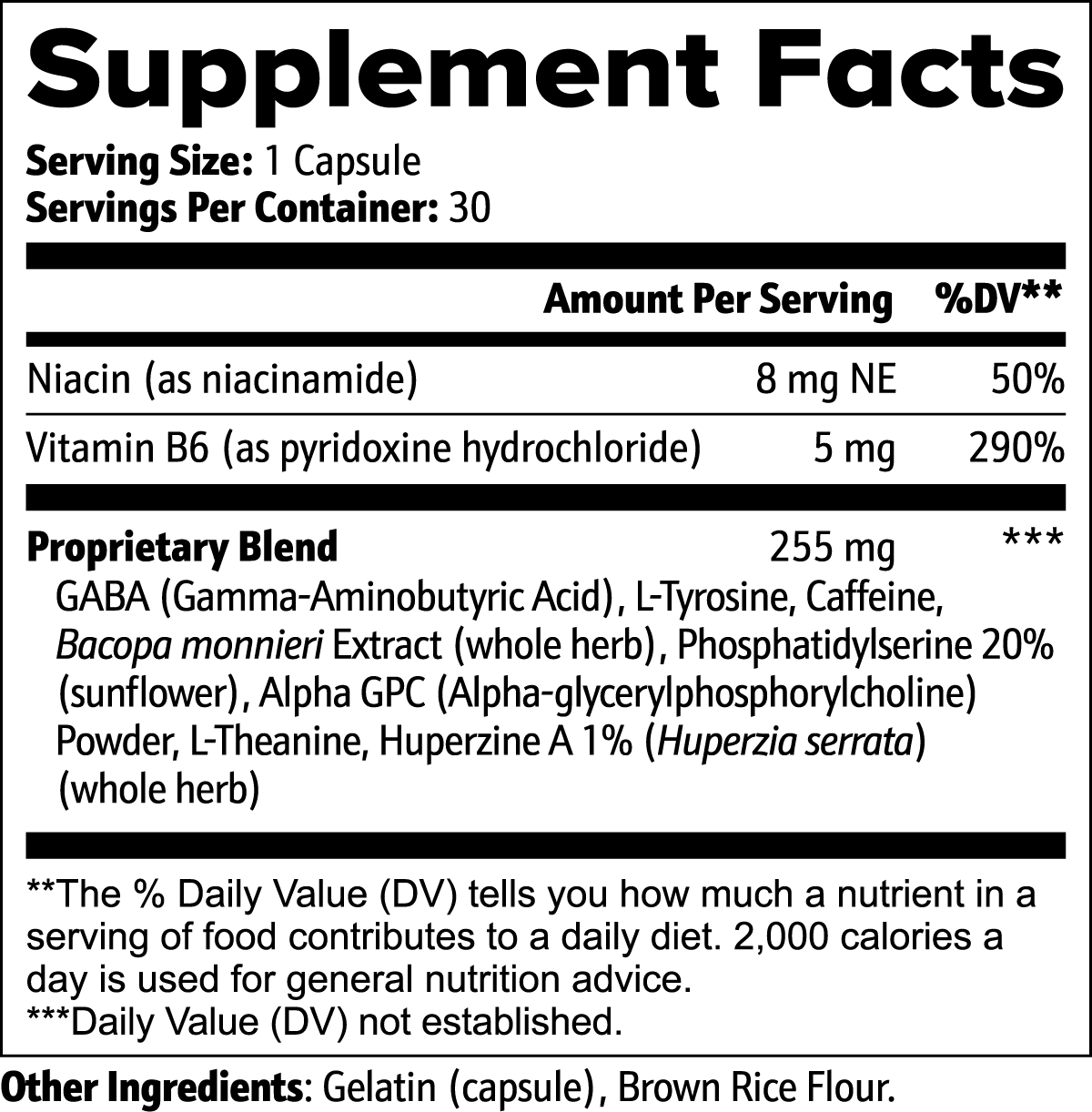 Cognitive Support, 30 Capsules
