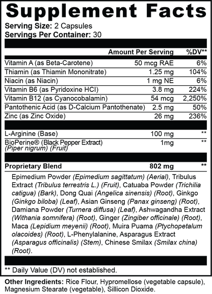 Female Enhancement, 60 Capsules
