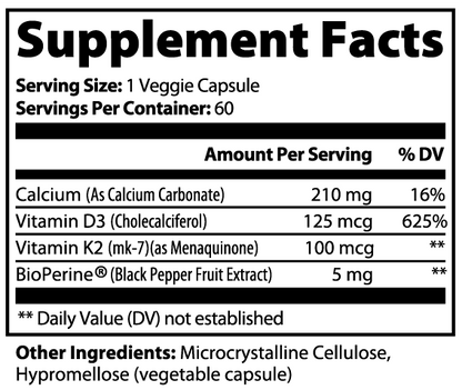 Bone & Heart Support, 60 capsules