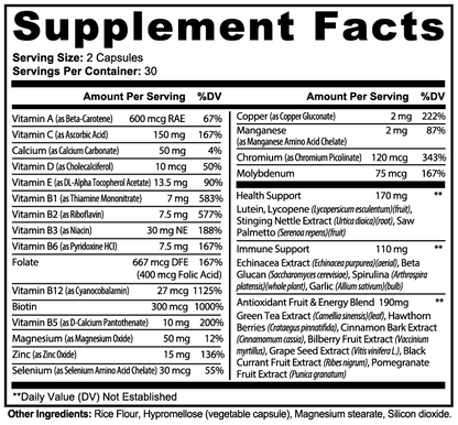 Complete Multivitamin, 60 capsules